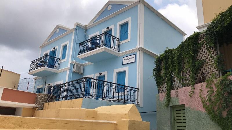 Hotel Fiona Symi Simi Exterior foto
